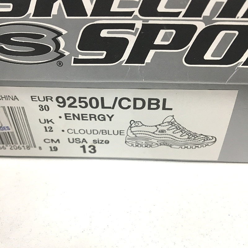 Skechers Sport Energey Cloud Navy Blue Sneakers Kids Sze EUR 30 US 13 19cm DEMO