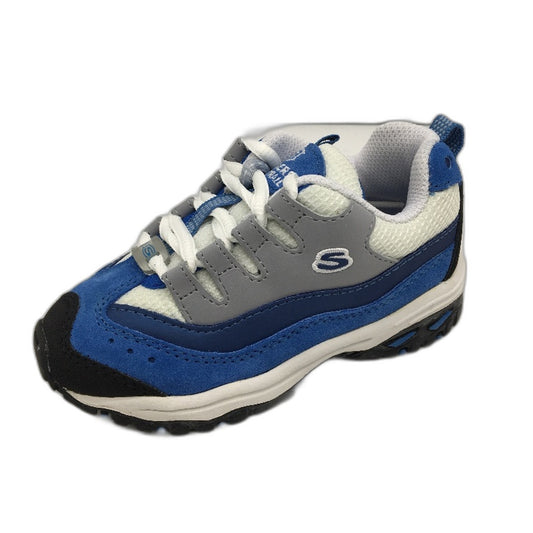 Skechers Sport Energey Cloud Navy Blue Sneakers Kids Sze EUR 24 US 8 14cm DEMO