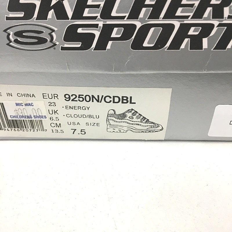 Skechers Sport Energey Cloud Navy Blue Sneakers Kids EUR 23 US 7.5 13.5cm DEMO