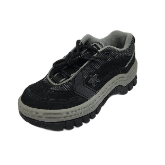 Converse Kids All Star Black Dax Suede Sneaker Shoe Youth Size US 1 EUR 32 DEMO