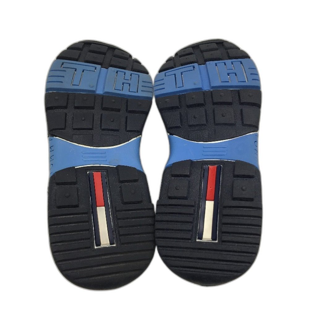 Tommy Hilfiger Blue Backless Slide Sneaker Shoe Youth Size US 1 EUR 32 21cm DEMO