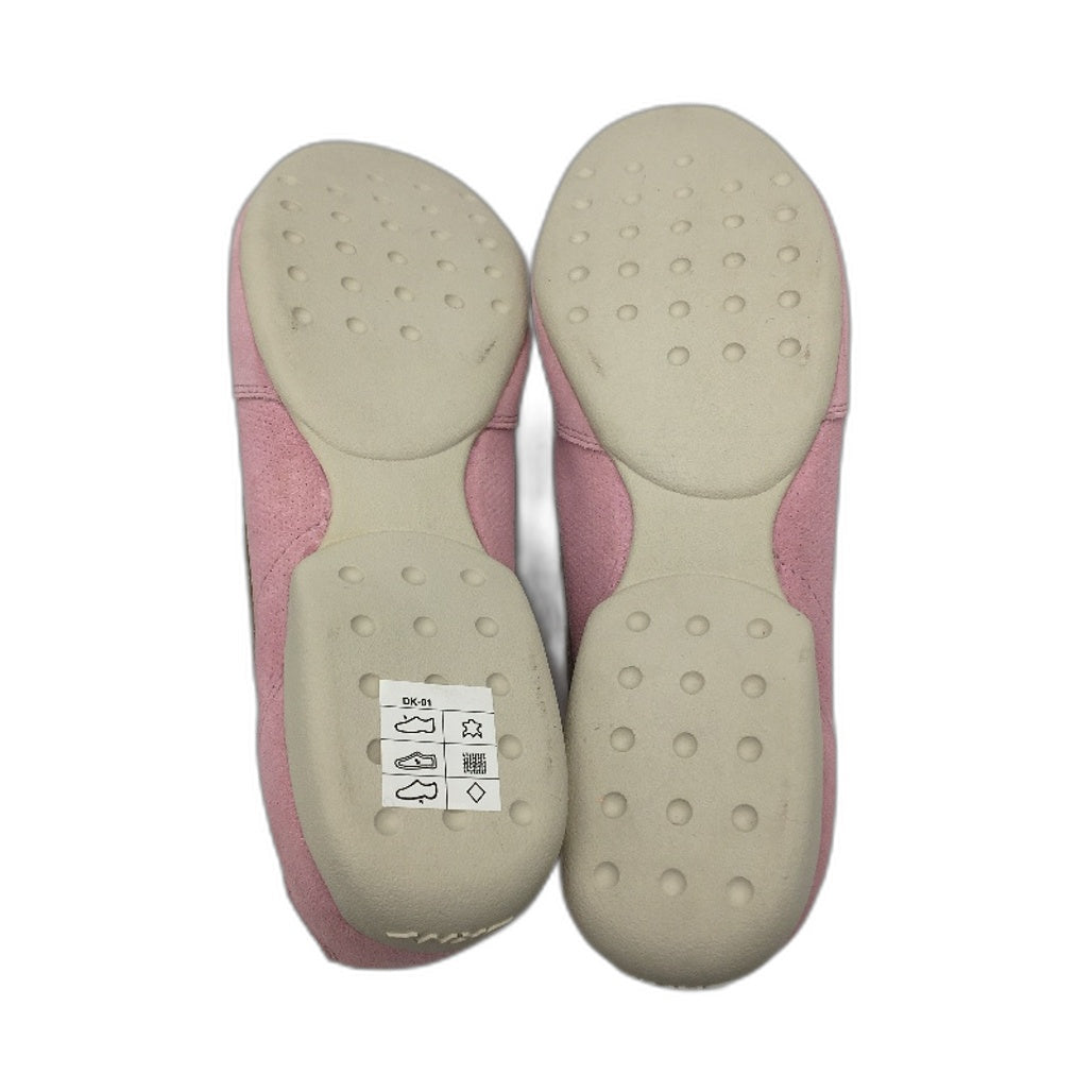 DKNY Pink & Tan Leather Lex Slip On Casual Sneaker Shoe Ladies Size US 10 NEW