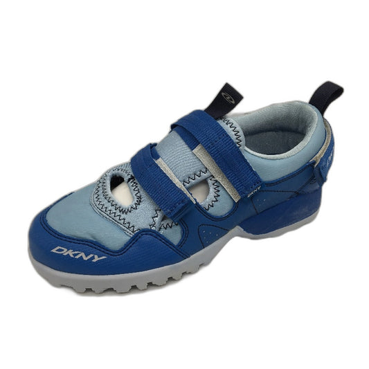 DKNY True Blue Easy On Classic Trail Soft Sneaker Shoe Youth Size 3 22cm NEW