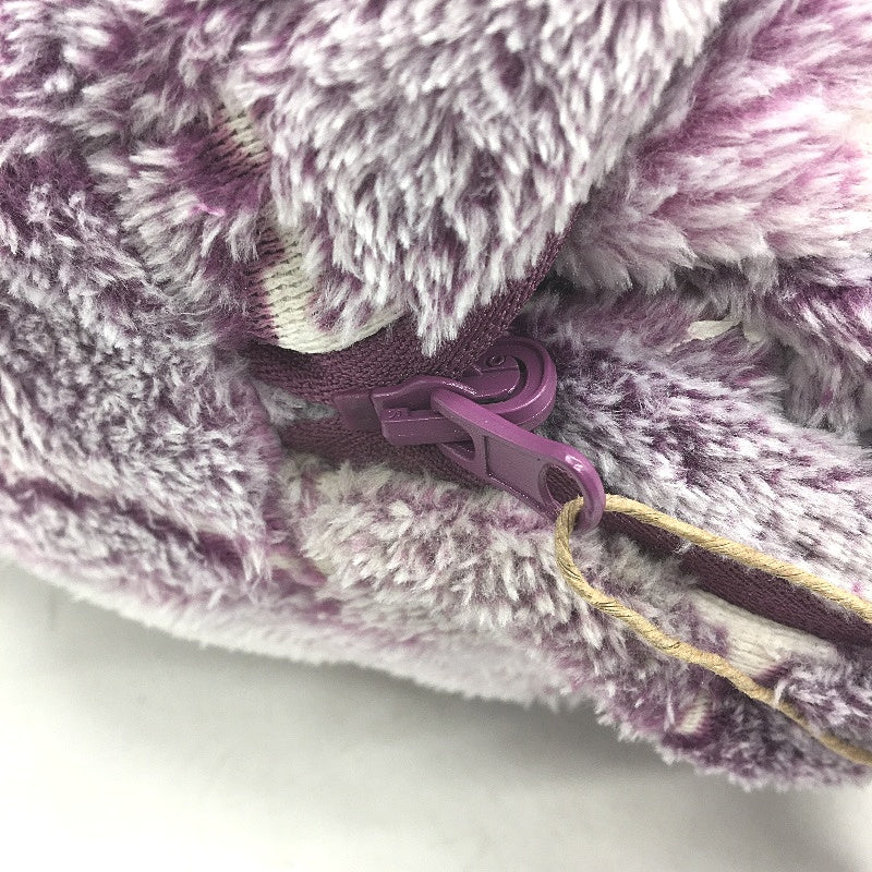 Lily & Dan Purple Star Burst Glow In Dark Packable Snuggle Hoodie 8-12Yr M/L NEW