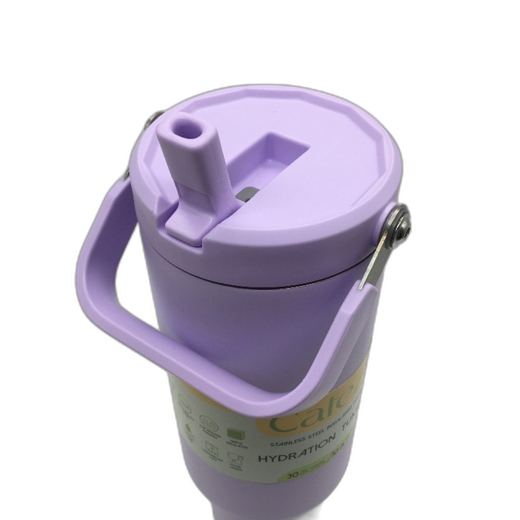 Cafezi 40 OZ Stainless Steel Vacuum Insulated Tumbler With Lid Straw Leakproof