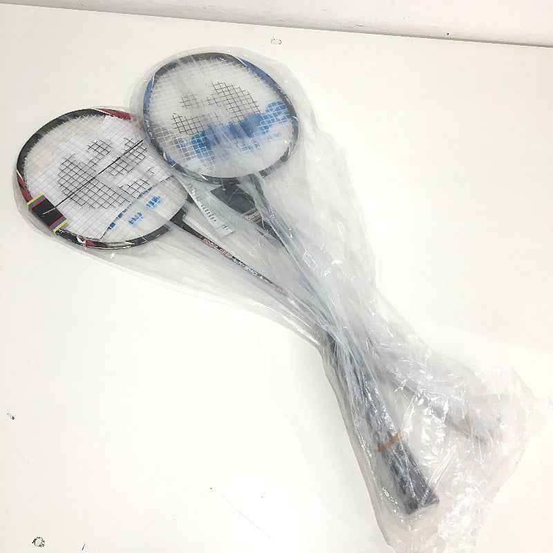 Senston Badminton Racket Set Of 2 Graphite Shaft Racquet Set With Carrry Bag NEW