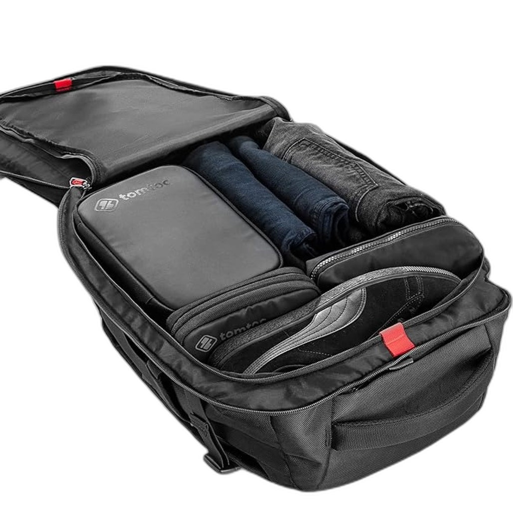 Tomtoc 40L Travel Backpack TSA Friendly Flight Approved Carry On Luggage Bag NEW