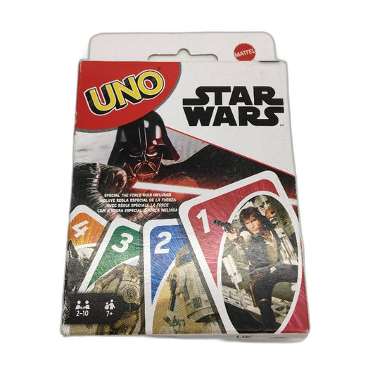 Mattel Games Uno Star Wars Card Game For Kids Adults 2 To 10 Players Age 7y+ NEW