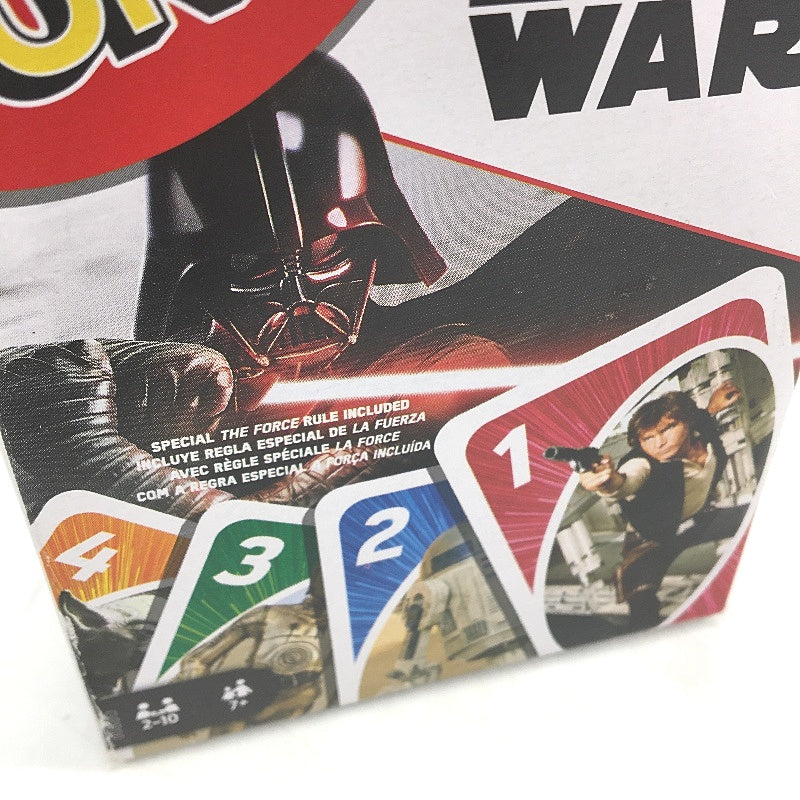 Mattel Games Uno Star Wars Card Game For Kids Adults 2 To 10 Players Age 7y+ NEW