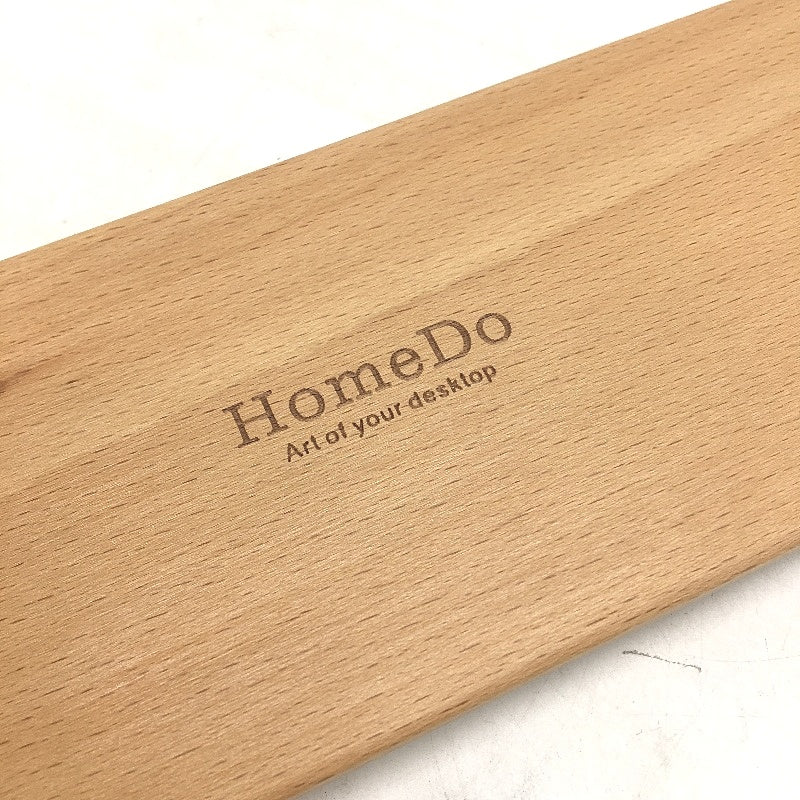 HomeDo Beechwood Wooden Wrist Rest For Keyboards Ergonomic Palm Support Pad NEW