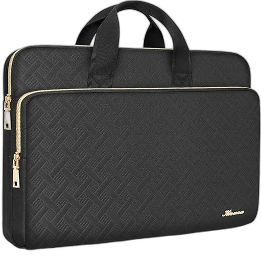 Kizuna 13 Inch Laptop Sleeve Carrying Case Bag Spill Resistant Black With Zipper