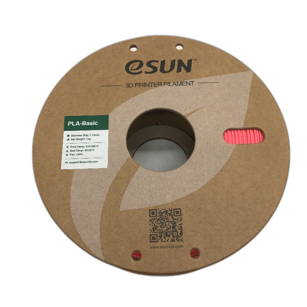 eSUN PLA Pink Basic 3D Printing Filament 1 75MM Diameter 1KG 210-230 C Degrees