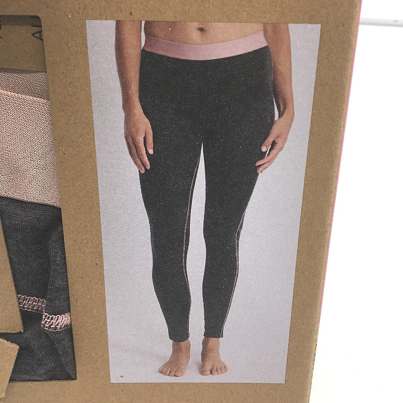 Crane Performance 100% Aust Merino Wool Grey Thermal Leggings Ladies Size L NEW