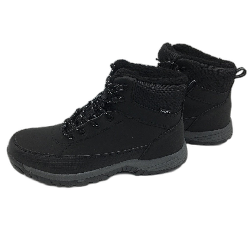 Crane Snow Extreme Thermoboots Fleece Lined Lace Up Black Mens Size 10 NEW