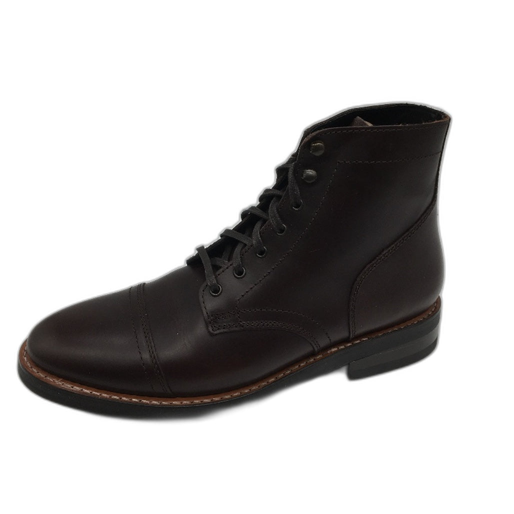 Thursday Boot Company Dark Brown Leather Lace Captain Boots Mens Sze US 11 NEW