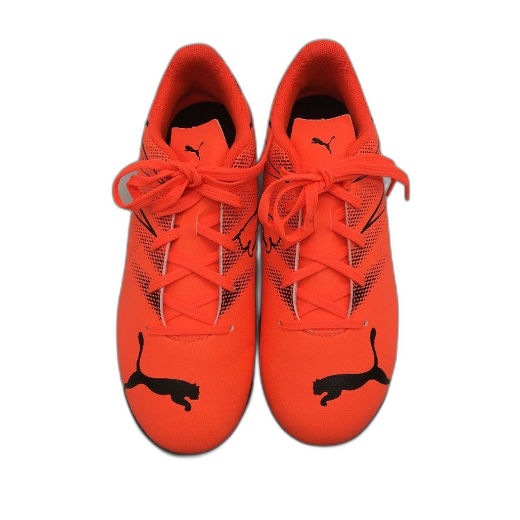 PUMA Junior Attacanto Neon Orange Sports Sneakers Youth Size US 6 UK 5 24cm NEW