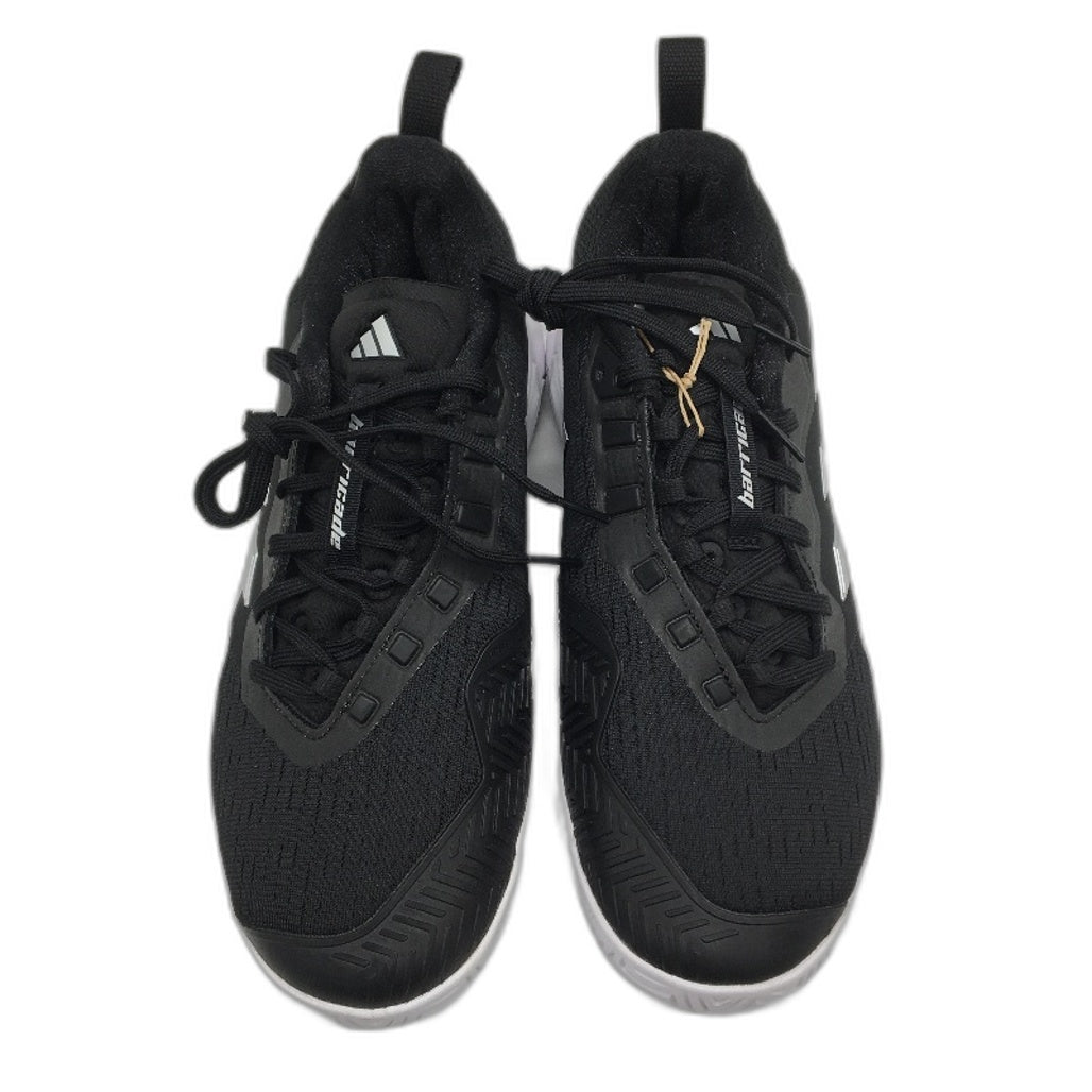 Adidas Barricade Core Black Silver Sneakers ID1556 Ladies Size US 8.5 UK 7 NEW