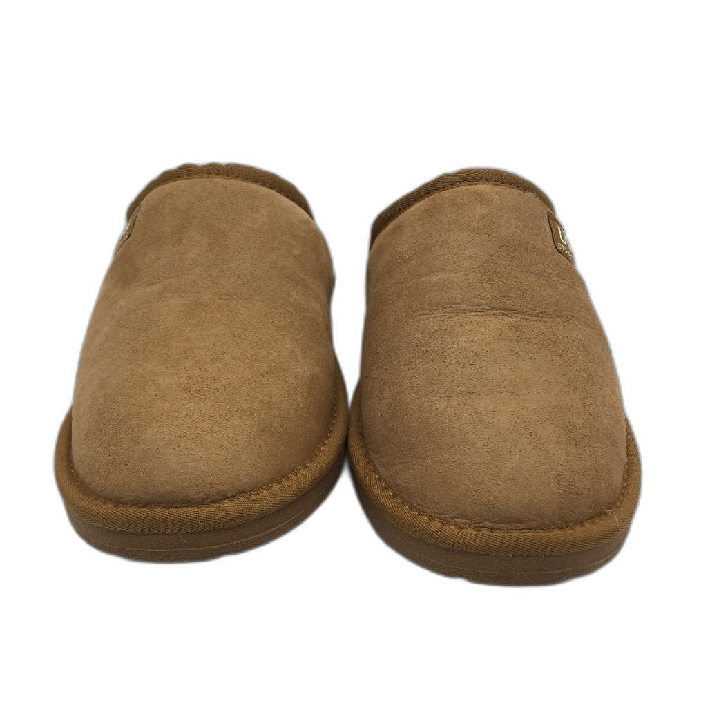 UGG Oz Sheppherd Sheepskin Chestnut Scuff Slippers Size Mens 10 Ladies 12 NEW