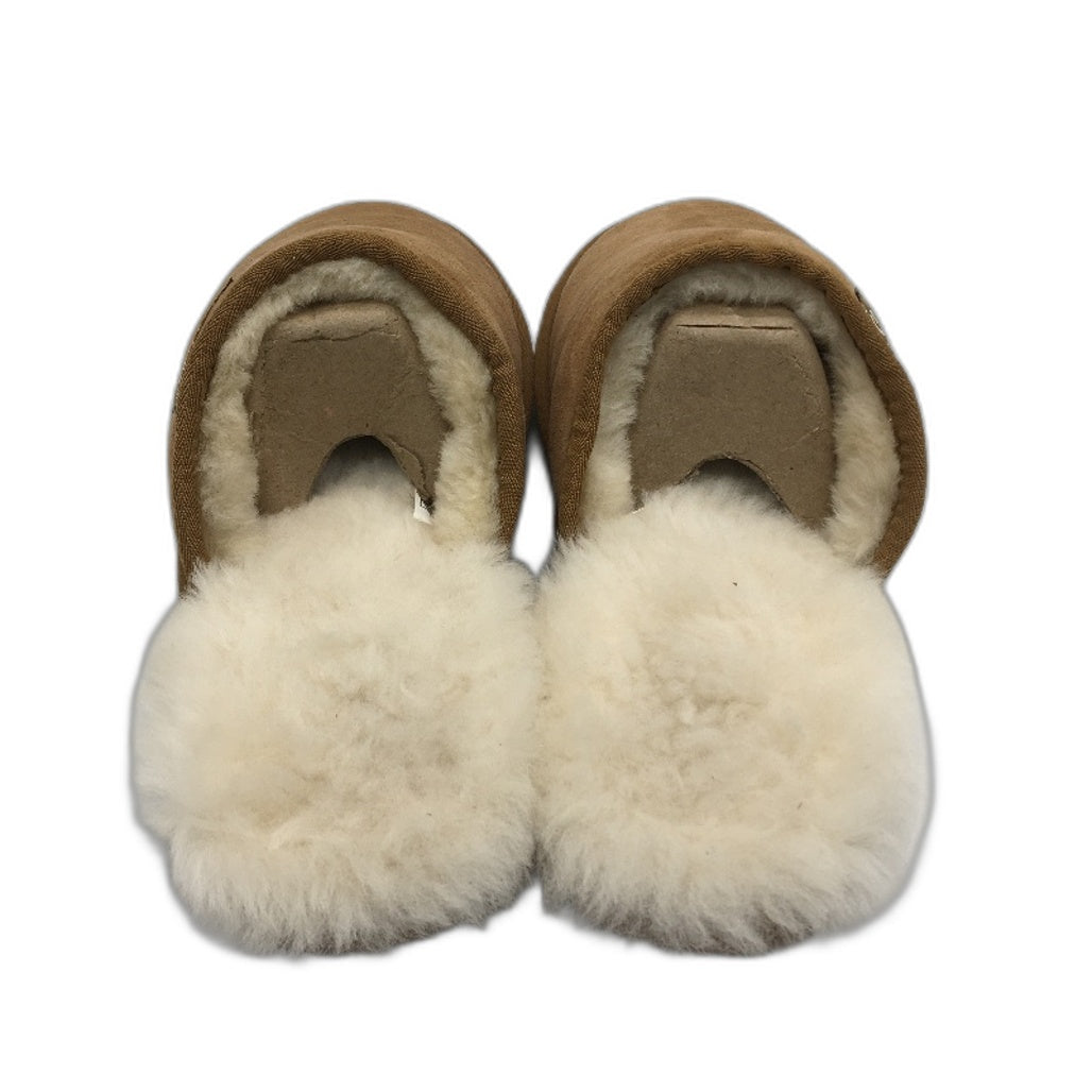 UGG Oz Sheppherd Sheepskin Chestnut Scuff Slippers Size Mens 10 Ladies 12 NEW