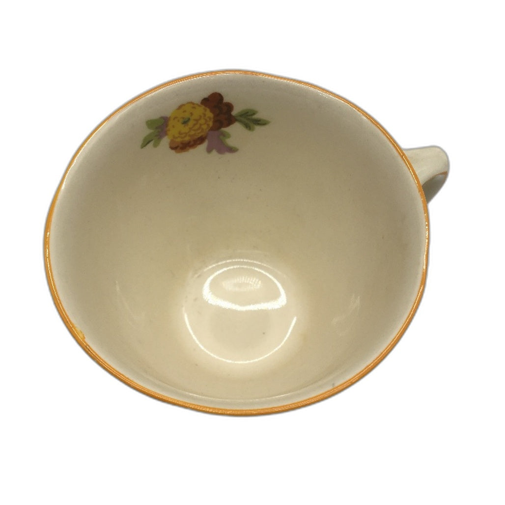 VINTAGE Royal Doulton 18 Piece Marigold D5126 Bone China Teacup Sets