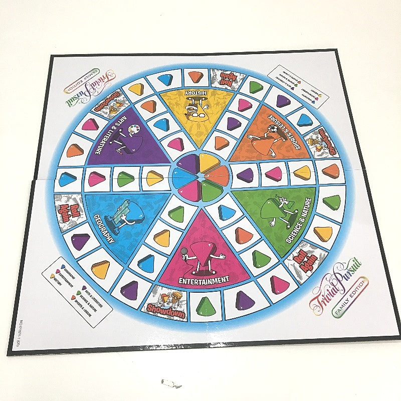 VINTAGE Trivial Pursuit Family Edition 1993 Trivia Board Game for 2 Plus Players