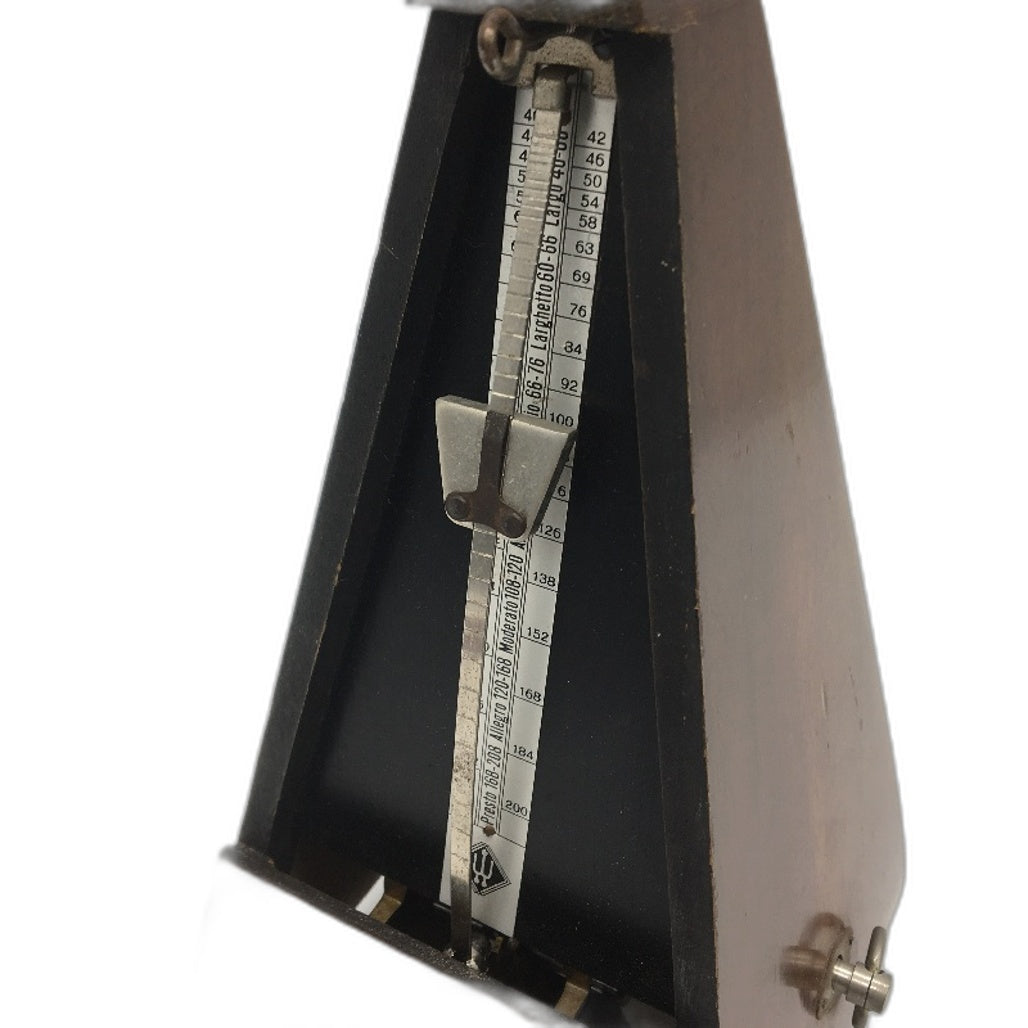VINTAGE Traditional Wooden Mechanical Metronome Made in Germany