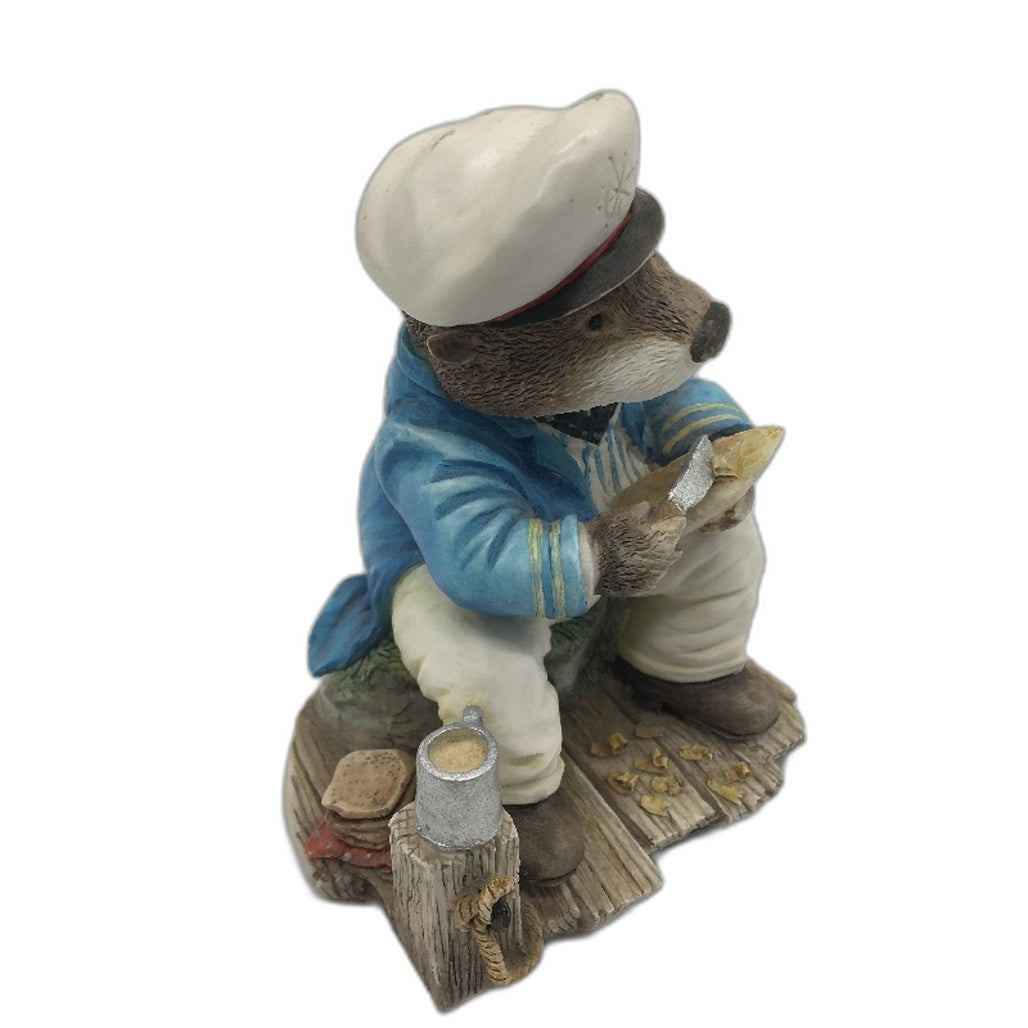 VINTAGE Villeroy & Boch 1994 Picnic at Foxwood Captain Otter Figurine