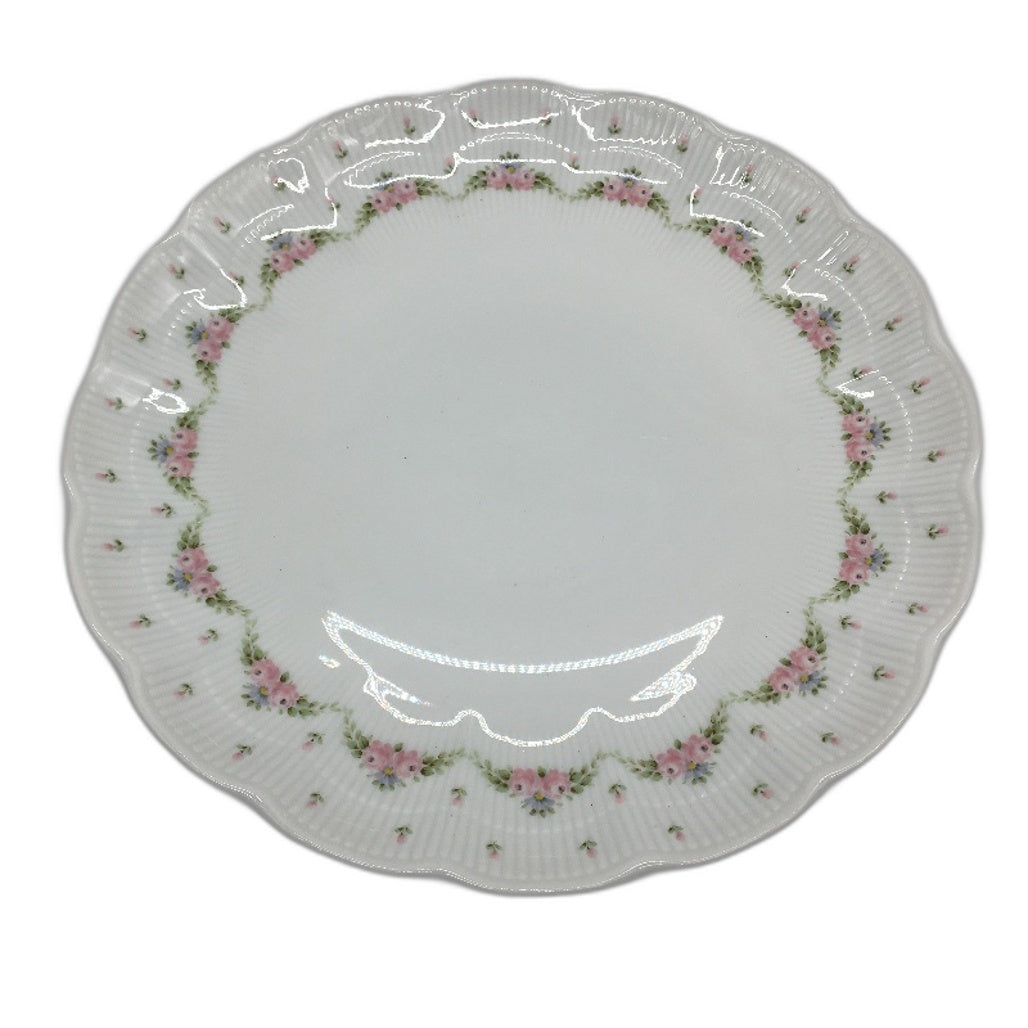 VINTAGE Keiser Romantica Marseille 26.5cm Handpainted Porcelain White Plate