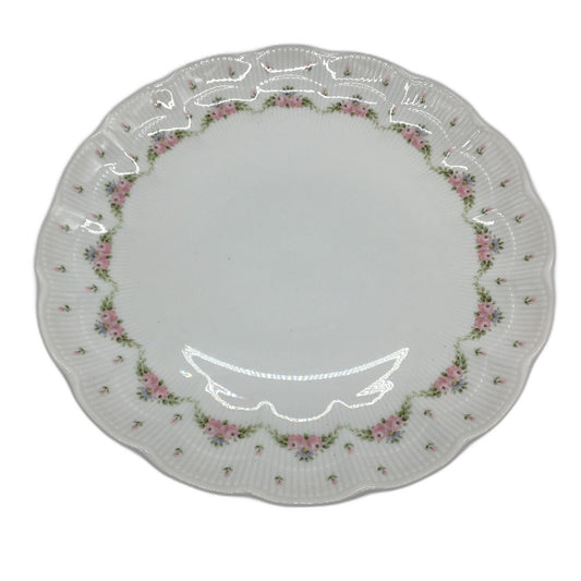 VINTAGE Keiser Romantica Marseille 26.5cm Handpainted Porcelain White Plate