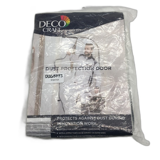 DecoCraft Dust Protection Door 210x100cm Max Double Sided Tape incl NEW