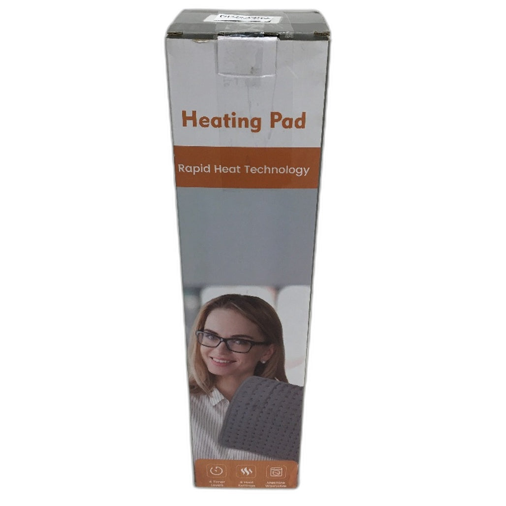 D4076 130W 4 Timer 9 Setting Grey Rapid Heat Technology Heating Pad NEW