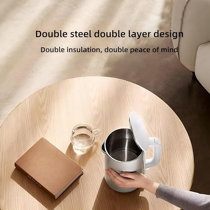 Xiaomi Mijia S1 1.7L Double Layer Stainless Steel Electric Kettle NEW