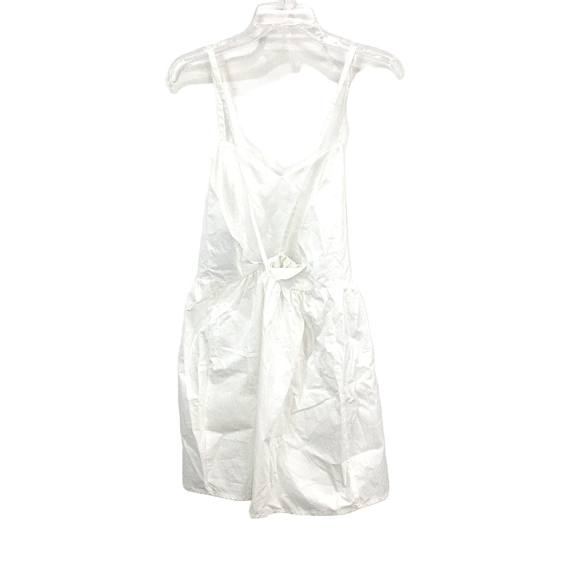 Fleur by Blanca Studio Aurelia White Cross Back Mini Dress Ladies Size M/L NEW