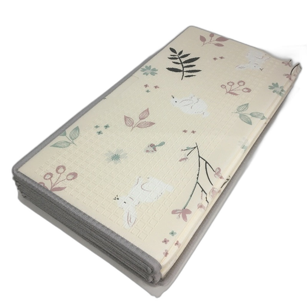 Nuby Reversible Soft Floor Baby Foam Play Mat Woodland Animal Pattern