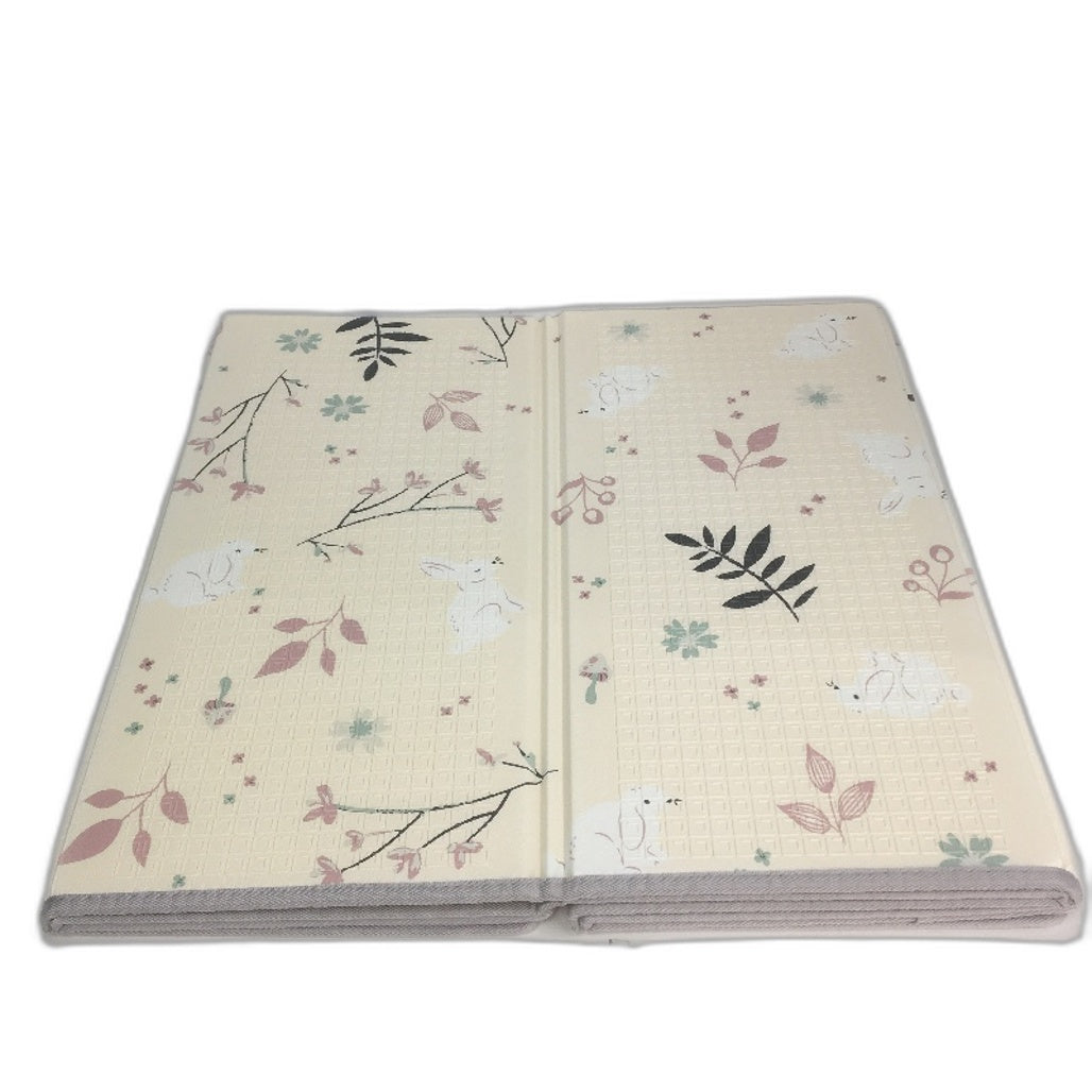 Nuby Reversible Soft Floor Baby Foam Play Mat Woodland Animal Pattern