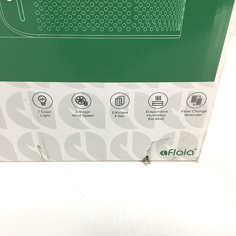 Afloia Air Purifier & Humidifier Combo Miro Pro White 3 Stage H13 Filter