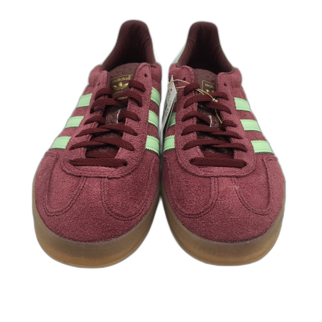 Adidas Gazelle Indoor Mulberry Lime Stripe OG Mens Sneaker Size US 9 UK 8.5 NEW