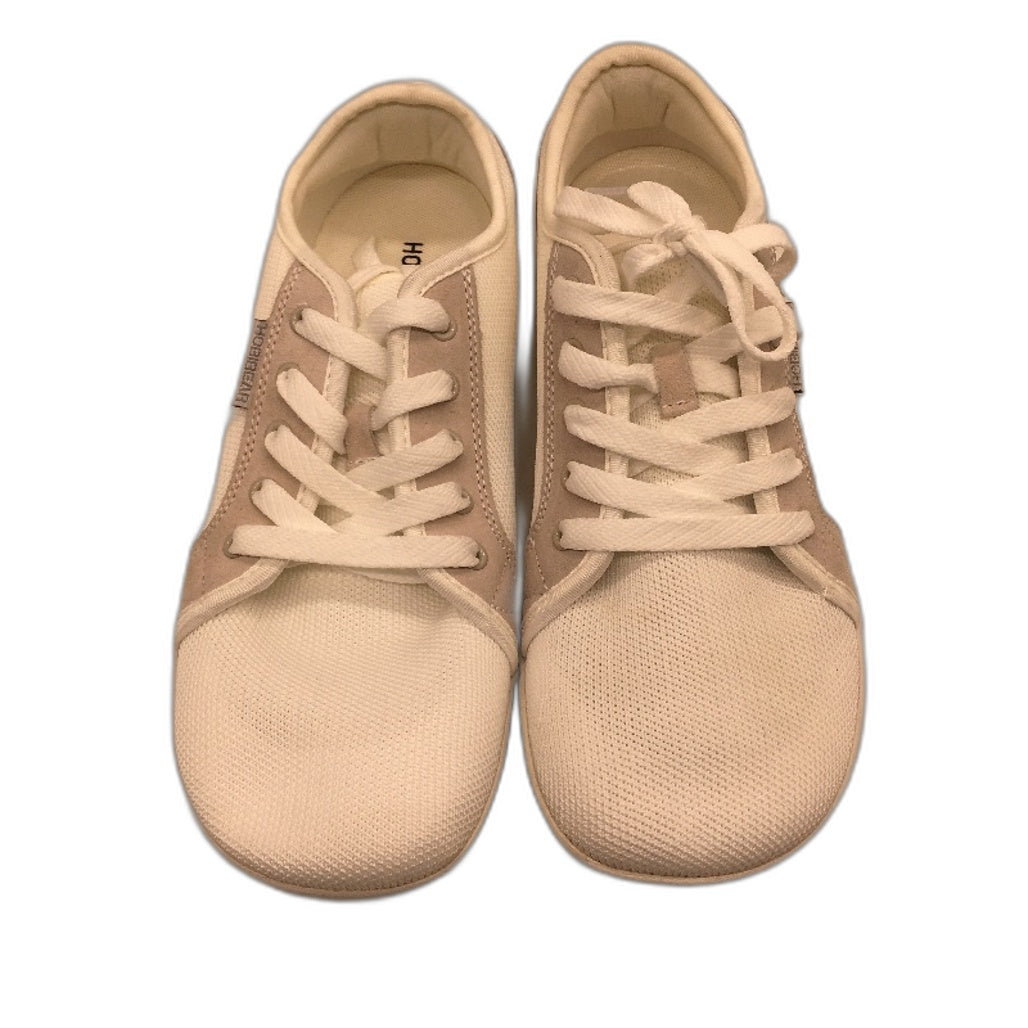 Hobibear Wide Width Minimalist Barefoot White Mesh Zero Drop Shoes EU 41 NEW