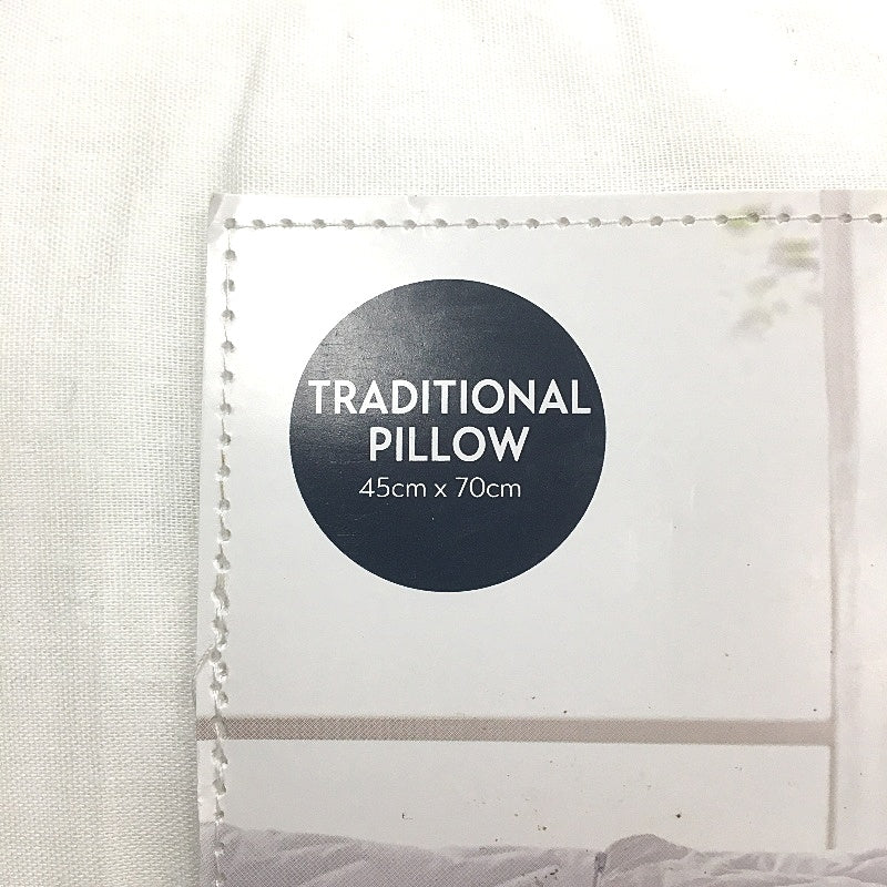 Kirkton House Adjustable Memory Foam Pillow With Removable Cover Traditional NEW