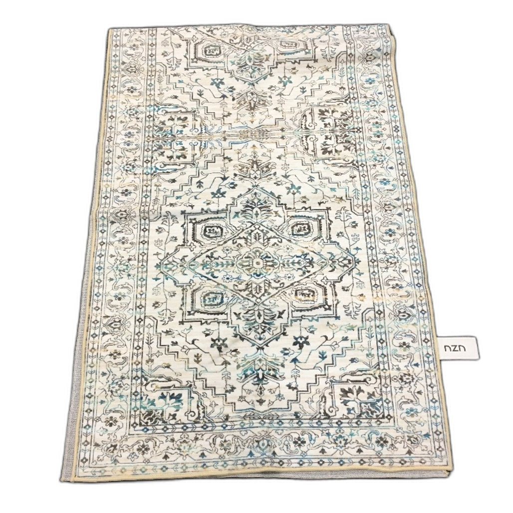 UZU Machine Washable NonSlip Boho Look Faux Cashmere Floor Hall Rug 80x240cm NEW