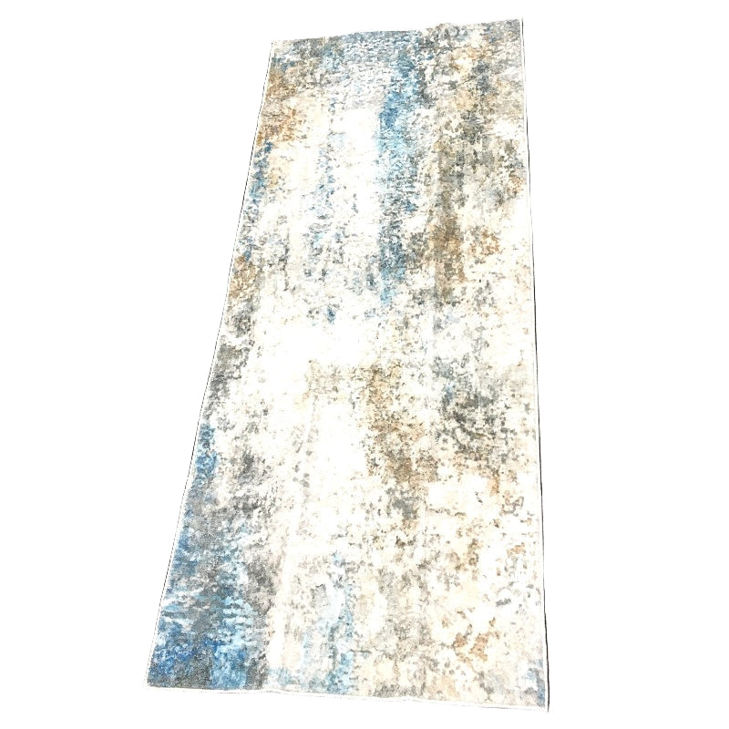 UZU Machine Washable NonSlip Mottled Faux Cashmere Floor Hall Rug 80 x 210cm NEW