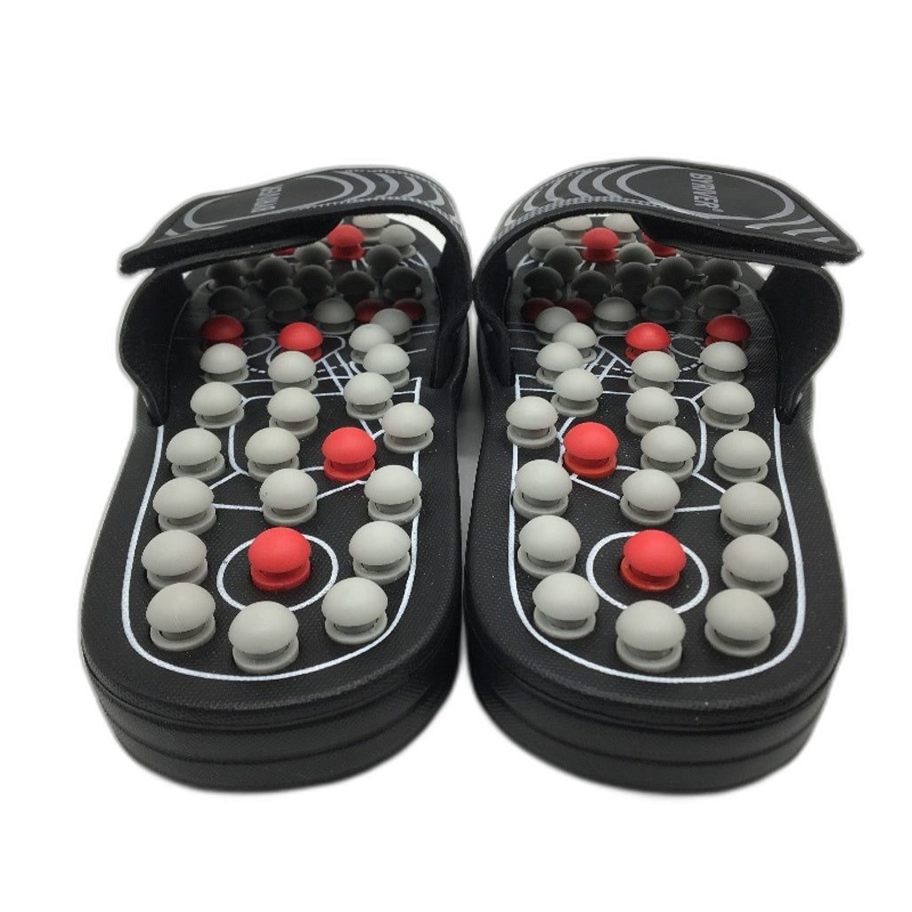 Byriver Acupressure Massage Slippers Foot Pain Relief Therapy Unisex Size XS NEW