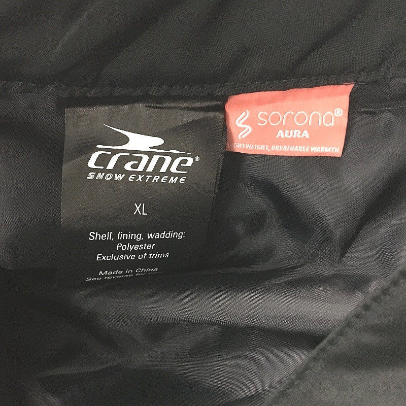 Crane Performance Waterproof Breathable Snowboard Pants Black Ladies Size XL NEW