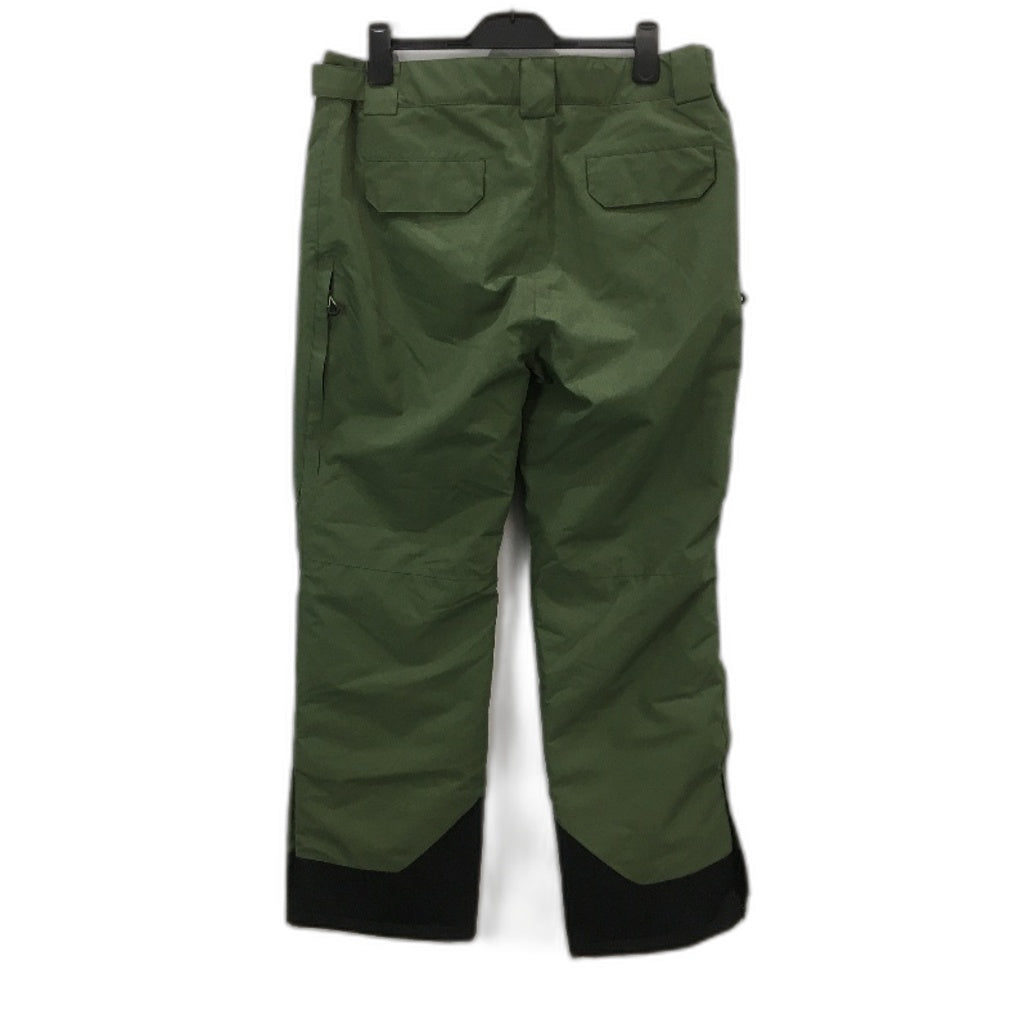 Crane Performance Waterproof Breathable Snowboard Pants Green Mens Size L NEW
