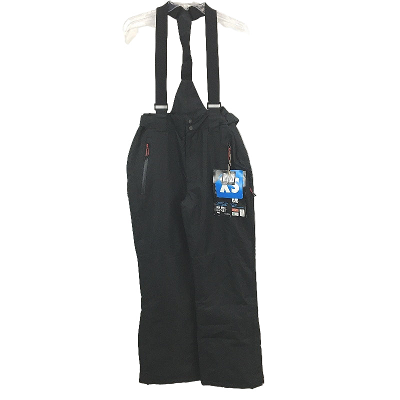 Crane Performance Black WaterResist Fixed Bib & Brace Ski Pants Mens Size XS NEW
