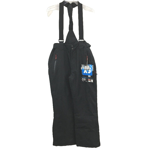 Crane Performance Black WaterResist Fixed Bib & Brace Ski Pants Mens Size XS NEW