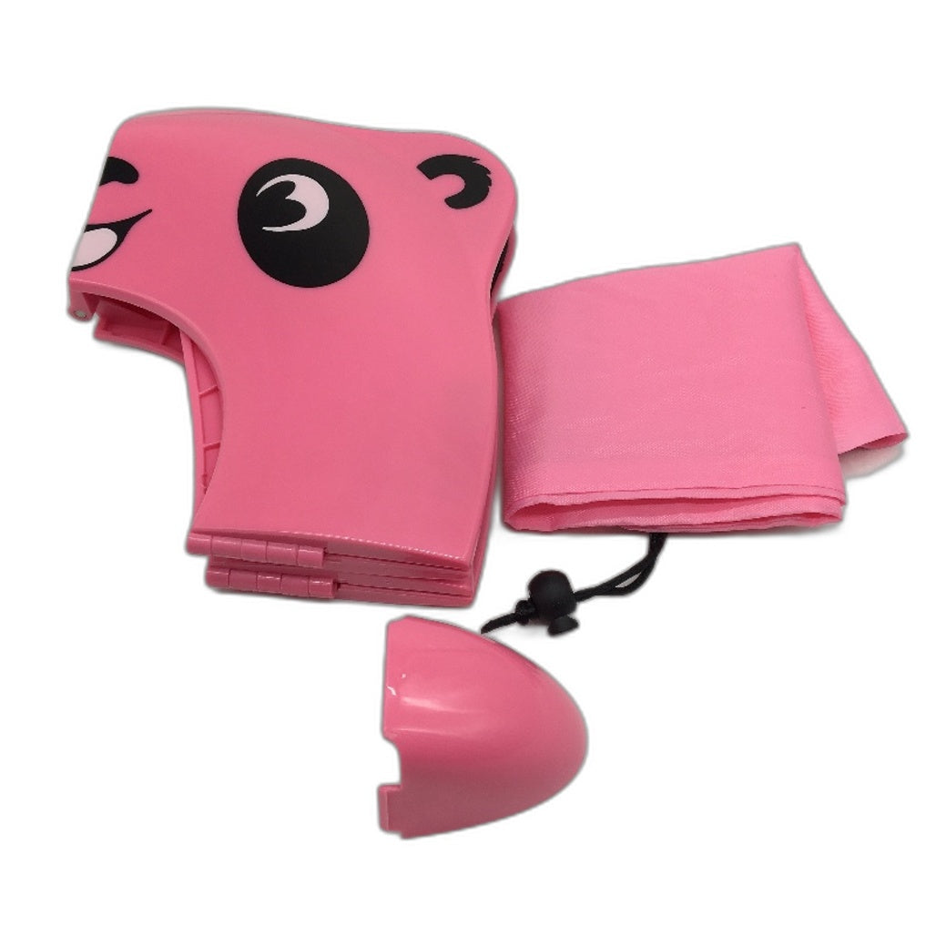 Kids Toddlers Pink Folding Non Slip Potty Seat Toilet Cover Pad & Carry Bag NEW