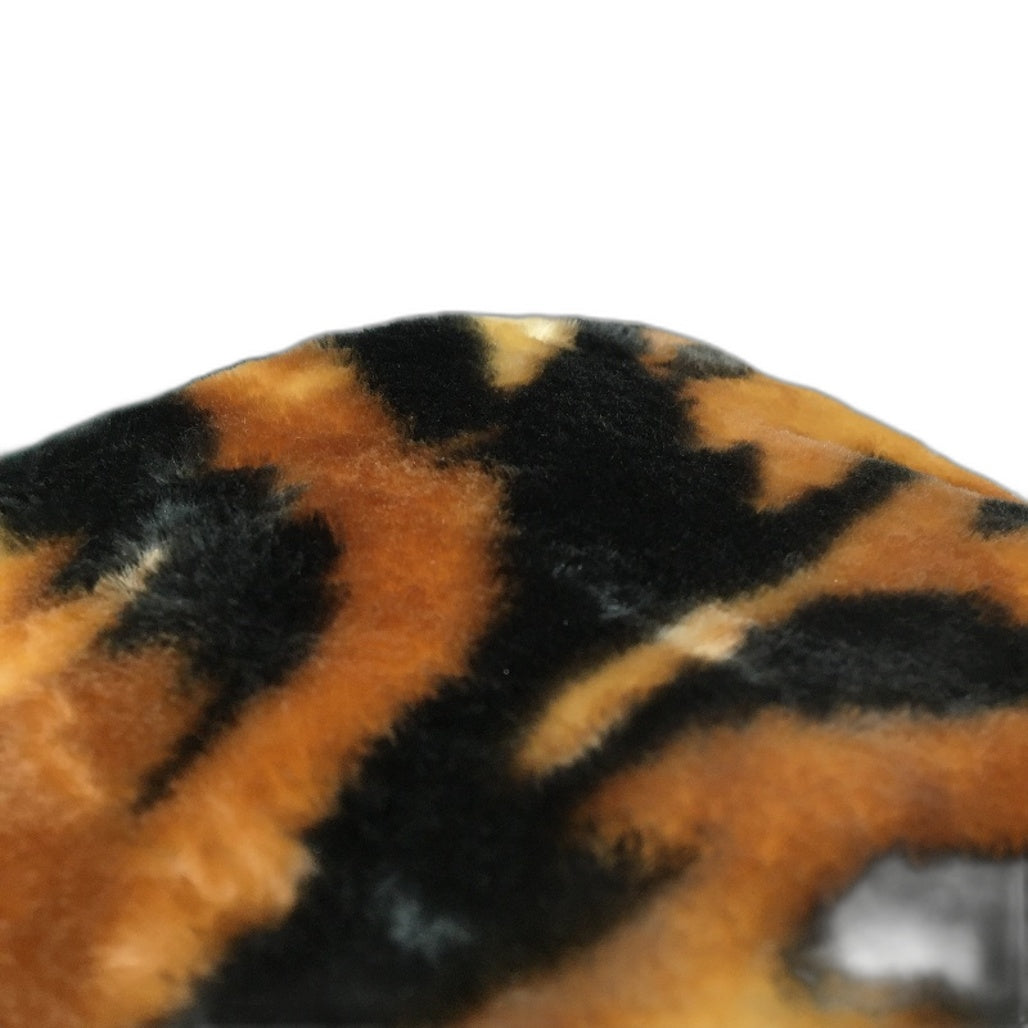 Kirkton House Tiger Print Faux Mink Soft Touch Blanket Fits Queen & King Bed NEW