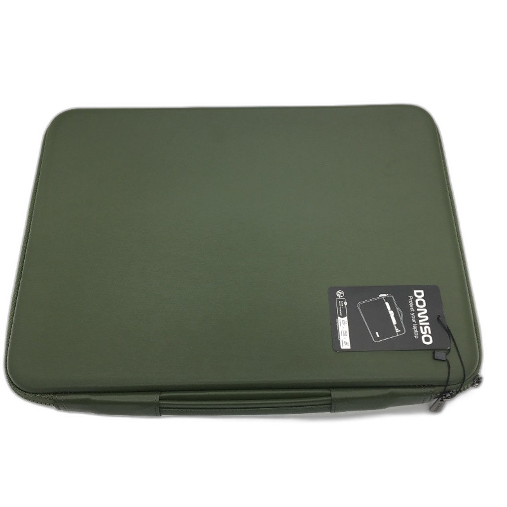 Domiso 15.6 Inch Shockproof Waterproof Army Green Laptop Sleeve NEW