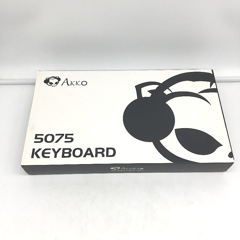 Akko 5075 75% Layout Creamy Yellow Switch Mechanical Keyboard in Black Grey NEW